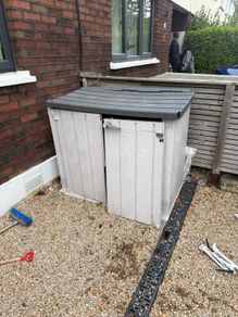 Broken Bicycle shed