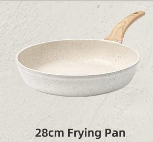 CAROTE nonstick pans, granite kitchen cookware set, suitable for all stoves include induction