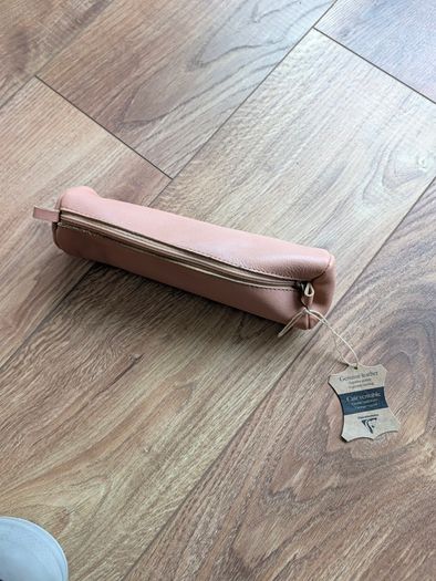 Clairefontaine Genuine Leather Pencil Case - Vegetable Tanned (Brand New With Ta