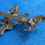 British military - Royal West Kent cap badge Image 2
