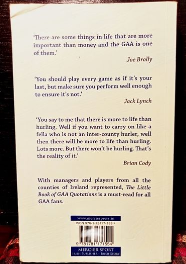 2013. The Little Book Of GAA Quotations.