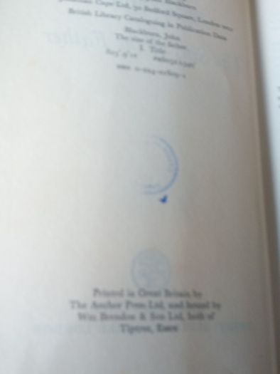 The Sins Of The Father By John  Blackburn