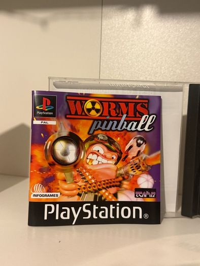 Worms Pinball Ps1
