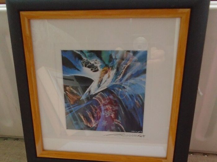 Painting, Pastel on paper, Home decor, art.