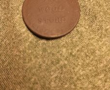 Cork Cotton and wool token ED Mahony