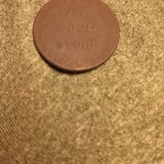 Cork Cotton and wool token ED Mahony