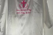 Communion iron on decal.
