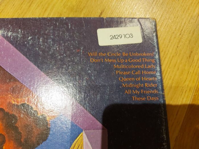 Greg Allman - Laid Back - Vinyl Record + Hundreds More