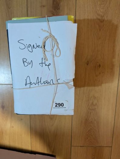 Books signed by Author