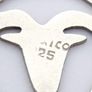 Mexican Ram Sterling Silver Pendant Image 4