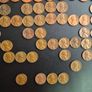 United States one-cent coins from 1942 to 2004. Image 3
