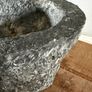 Rustic Stone Mortar & Wooden Pestle Image 2