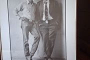 Paul Newman &amp; Lee Marvin framed poster