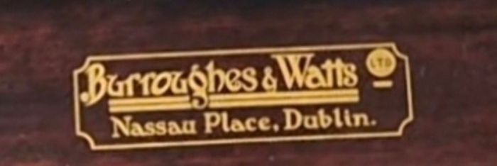 burroughes and watts (1870s)
