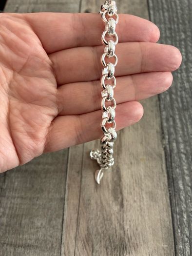 Silver Plated Rolo Bracelet