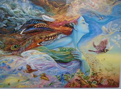 Greeting card, Josephine Wall  artwork,Greeting card