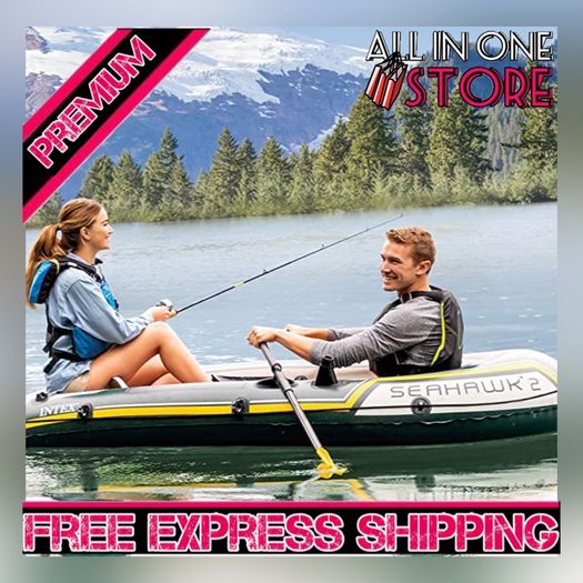 2 set inflatable boat - 236 x 114 x 41 cm (FREE SHIPPING)