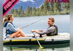 2 set inflatable boat - 236 x 114 x 41 cm (FREE SHIPPING)