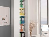 Office Cabinet White 60x32x190 cm Chipboard