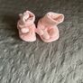 bundle baby girl tights leggings hats knitted 62 68 0-3 month Image 2