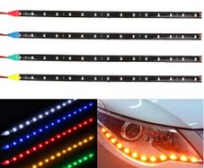 2 X 12V 30cm Car Auto Decorative LED strip Daytime Running lights / Waterproof