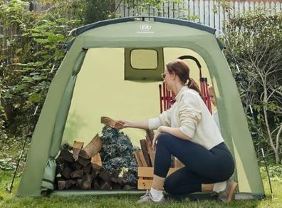 Bike Storage Outdoor 200 120 165cm Bike Cover for Outside Store Waterproof Shed for 3 Bikes Bicycle Cover Bike Storage Tent Store Shelter Green
