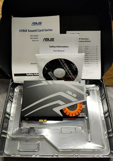 Asus Strix Soar soundcard for sale....
