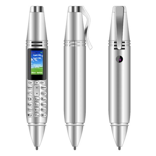 Ak007 Pen Type Mini Mobile Phone 0.96 Inch Screen Gsm Bluetooth-compatible Camera Dialer portable With Voice Recorder speaker