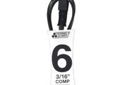 Channel Islands 6ft Comp Leash- Pink/ Black/ Blue / Green