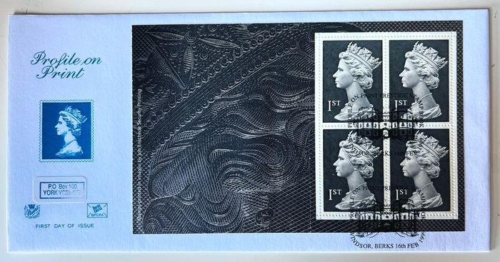 1999 Great Britain 1st class self adhesive stamps FDC