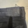 Eighty Four Men's Straight Fit Jeans - W38 L31 - Washed Black Image 2
