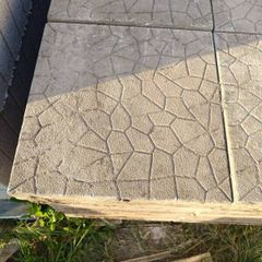108 Reclaimed Paving Patio Tiles Concrete Slabs Buff Stone Effect