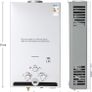 16-Litre Instant Propane Gas Water Heater Image 4