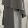 gilet grey shawl style waterfall style Image 4