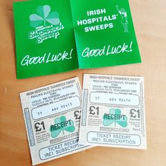 Irish Sweepstakes tickets