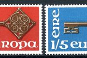 Ireland 1968 - Scott 242-243 : Europa - Complete Set - Mint Never Hinged