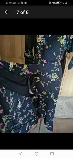 beautiful new Oasis wrap overdress