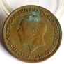 1929 Halfpenny George V bronze coin Image 2