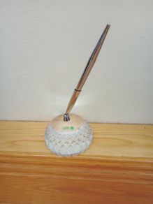 Vintage Galway Hand Cut Irish Crystal Pen Holder