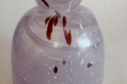 Caithness Scottish Art Glass Swirl Lavender Vase