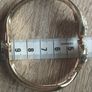 Beautiful gold-tone suit bracelet with crystals. Image 6