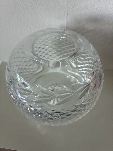 Vintage Waterford Crystal Rose Bowl