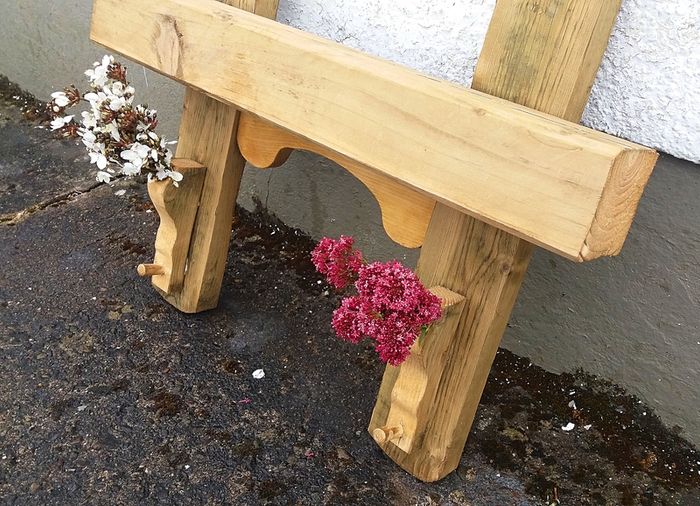 Rustic Oak Beam floating shelf / display