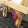 Rustic Oak Beam floating shelf / display Image 4