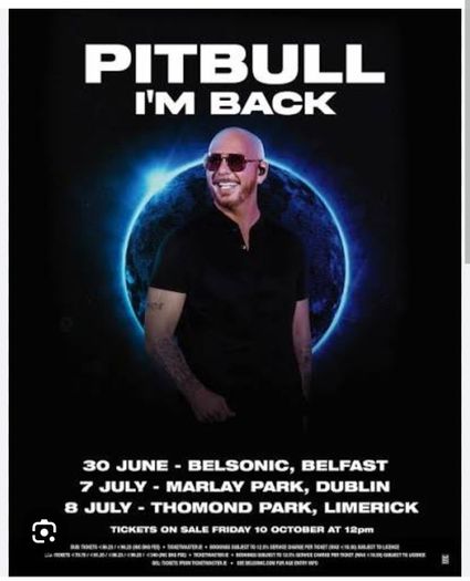 Pitbull Tickets