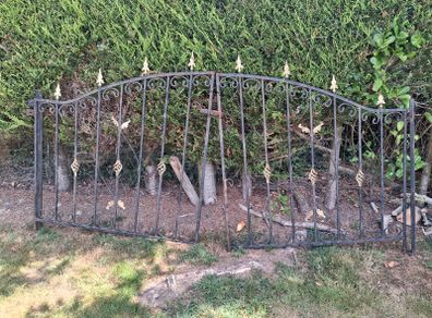 Wrought iron gates