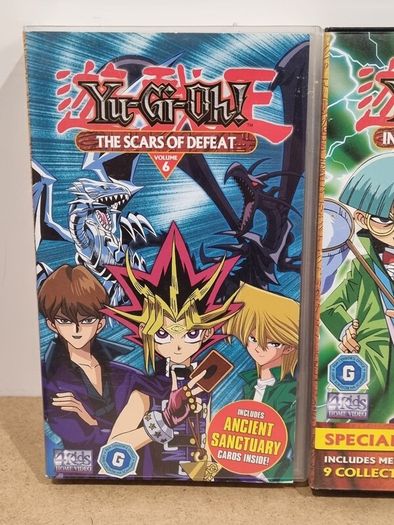 Yu Gi Oh VHS Bundle x 3