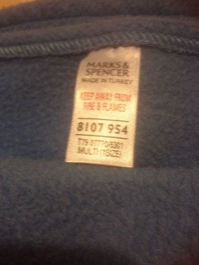 M&S cot blanket