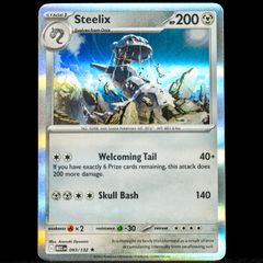 Steelix 093/132 Holo Rare Mega Evolution Base Set Pokemon Card