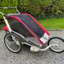 Chariot double child bike trailer Image 3